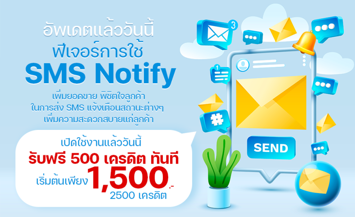 แจ้งเตือนลูกค้าผ่าน SMS ระบบนำเข้าสินค้าจีน API China