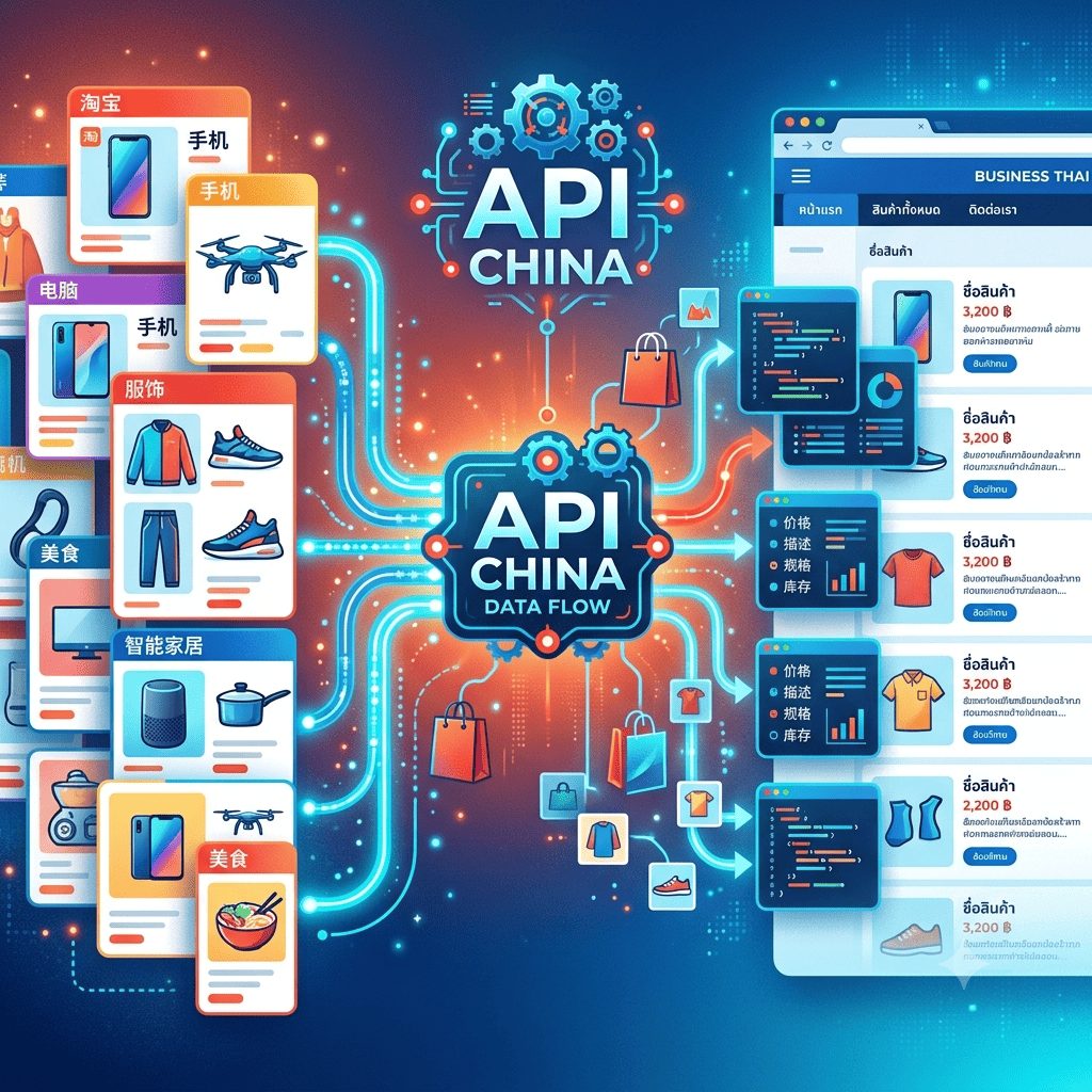 ค้นหาสินค้า Taobao Tmall 1688 ผ่าน API บนมือถือ | API China