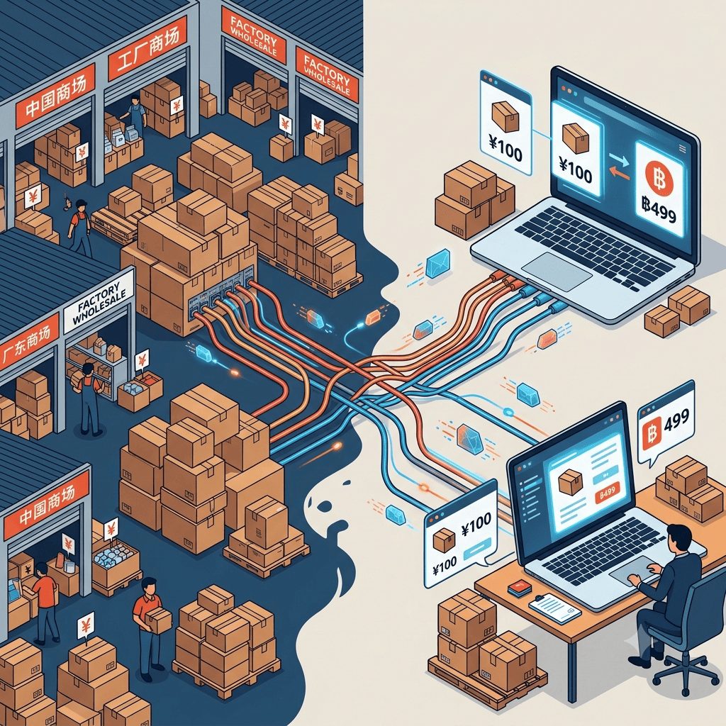 ดึงข้อมูลสินค้า 1688 มาสั่งซื้อในระบบนำเข้าสินค้าจีน | API China